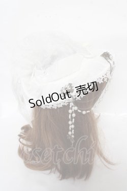 画像4: Hoshibako Works / サマーウィッチハット  ホワイト Y-26-03-12-038-LO-AC-SZ-ZY