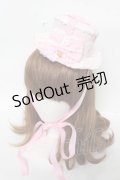 Angelic Pretty / Airy Heart プレゼントリボンミニハット  ピンク Y-26-03-12-039-AP-AC-SZ-ZS