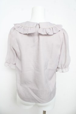 画像2: evelyn / パール襟ブラウス  ピンク Y-26-03-13-048-LO-BL-SZ-ZY