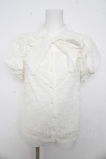 画像1: evelyn / チョーカーリボンレースTP  オフシロ Y-26-03-13-050-LO-BL-SZ-ZS (1)