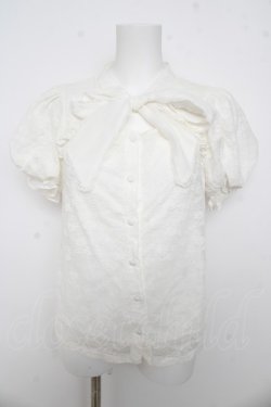 画像1: evelyn / チョーカーリボンレースTP  オフシロ Y-26-03-13-050-LO-BL-SZ-ZY