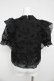 画像2: evelyn / フロッキーリボンブラウス F 黒 Y-26-03-13-052-LO-BL-SZ-ZY (2)