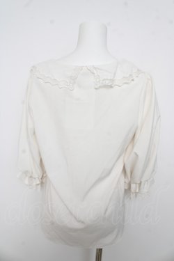 画像2: axes femme POETIQUE / レース襟ブラウス M オフ Y-26-03-13-005-AX-BL-SZ-ZY