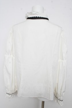 画像2: Eri Aino's collaboration / シャーロットの水曜日ブラウス 3L 白 Y-26-03-13-056-LO-BL-SZ-ZY