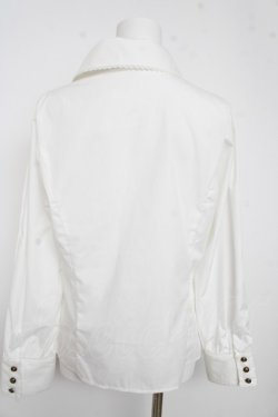 画像2: Kurumi Collaboration / ノエル・ド・メモワール ブラウス LL 中白 Y-26-03-13-057-LO-BL-SZ-ZY