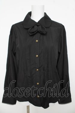 画像1: Kurumi Collaboration / ノエル・ド・メモワール ブラウス LL 黒 Y-26-03-13-058-LO-BL-SZ-ZY