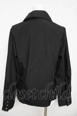 画像2: Kurumi Collaboration / ノエル・ド・メモワール ブラウス LL 黒 Y-26-03-13-058-LO-BL-SZ-ZY