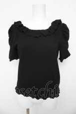 画像1: Ank Rouge / バックリボントップス M 黒 Y-26-03-13-059-CA-TO-SZ-ZY (1)