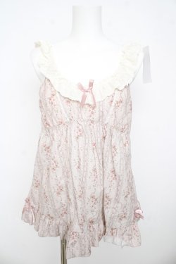 画像1: Kurumi Collaboration / Fairy's Bouquet ヴィンテージローズシリーズベビードール L 淡桃 Y-26-03-13-060-LO-TO-SZ-ZY