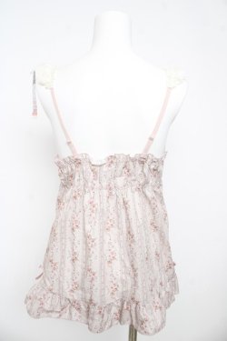 画像2: Kurumi Collaboration / Fairy's Bouquet ヴィンテージローズシリーズベビードール L 淡桃 Y-26-03-13-060-LO-TO-SZ-ZY