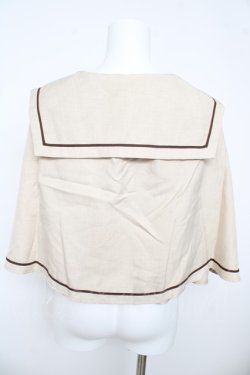 画像2: Kurumi Collaboration / TT*KRMセーラーケープ L 中薄橙 Y-26-03-13-061-LO-JA-SZ-ZY