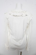 画像2: axes femme kawaii / フリルリボンカットプル M 白 Y-26-03-13-006-AX-TO-SZ-ZY (2)