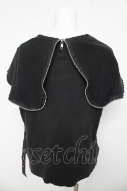 画像4: h.ANARCHY / 蜘蛛ptノースリーブパーカー  黒/赤 Y-26-03-13-062-HN-TO-SZ-ZY