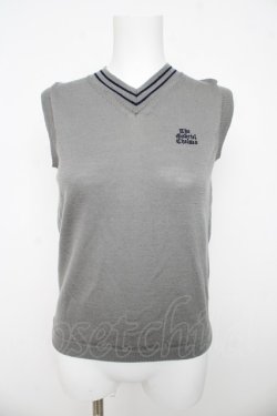 画像1: THE GABRIEL CHELSEA / 胸元刺繍シャツ  グレー Y-26-03-13-065-PU-BL-SZ-ZY