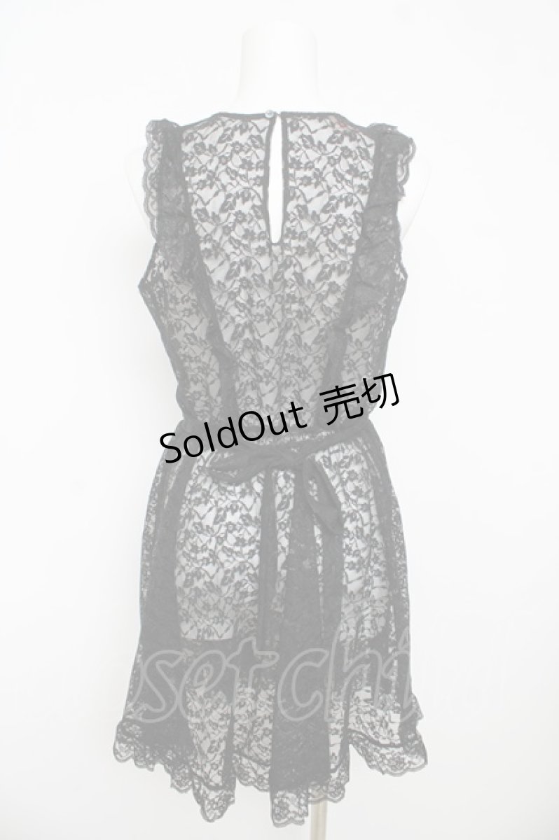 画像2: Katie / STRIP TEASE ワンピース 黒 Y-26-03-13-066-LO-OP-SZ-ZY (2)