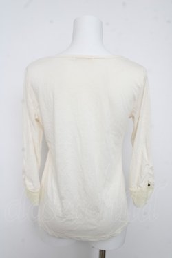 画像2: axes femme / ビジュー付きカットソー M 生成り Y-26-03-13-007-AX-TO-SZ-ZY