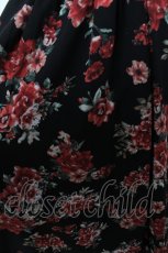 画像3: axes femme / クラシック花柄ジャンスカ M 黒 Y-26-03-13-070-AX-OP-SZ-ZY (3)