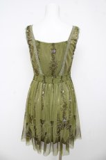 画像2: axes femme / 蝶柄ワンピース M グリーン Y-26-03-13-072-AX-OP-SZ-ZY (2)