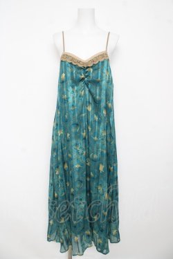 画像1: axes femme / アラジン/キャミワンピース M グリーン Y-26-03-13-073-AX-OP-SZ-ZY