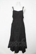 画像1: axes femme / バックリボンキャミワンピース F 黒 Y-26-03-13-074-AX-OP-SZ-ZY (1)