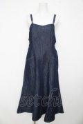 axes femme / バックリボンキャミワンピース F インディゴ Y-26-03-13-075-AX-OP-SZ-ZY
