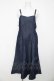 画像1: axes femme / バックリボンキャミワンピース F インディゴ Y-26-03-13-075-AX-OP-SZ-ZY (1)