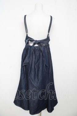 画像2: axes femme / バックリボンキャミワンピース F インディゴ Y-26-03-13-075-AX-OP-SZ-ZY