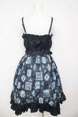 画像2: axes femme POETIQUE / ゴシックフレームワンピース M グリーン Y-26-03-13-078-AX-OP-SZ-ZY