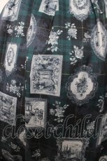 画像3: axes femme POETIQUE / ゴシックフレームワンピース M グリーン Y-26-03-13-078-AX-OP-SZ-ZY (3)