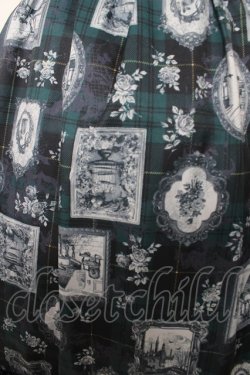 画像3: axes femme POETIQUE / ゴシックフレームワンピース M グリーン Y-26-03-13-078-AX-OP-SZ-ZY