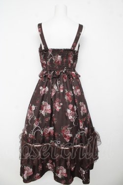 画像2: axes femme / ローズ・オン・フルールジャンスカ F ブラウン Y-26-03-13-079-AX-OP-SZ-ZY