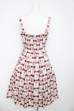 画像2: axes femme POETIQUE / ボンボンシュクレキャミワンピース M ワイン Y-26-03-13-082-AX-OP-SZ-ZY