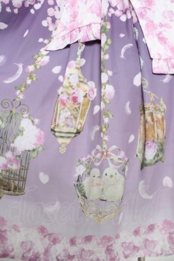 画像3: axes femme kawaii / ブルーミングガーデンジャンパースカート M ピンク Y-26-03-13-083-AX-OP-SZ-ZY