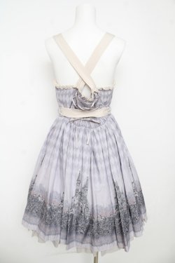 画像2: axes femme kawaii / ローズキャッスル柄ワンピース M ラベンダー Y-26-03-13-085-AX-OP-SZ-ZY