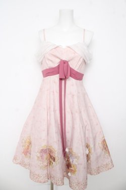 画像1: Secret Honey / True Love’s Kissワンピース（魔法にかけられて ジゼルver） 2 ピンク Y-26-03-13-087-CA-OP-SZ-ZY