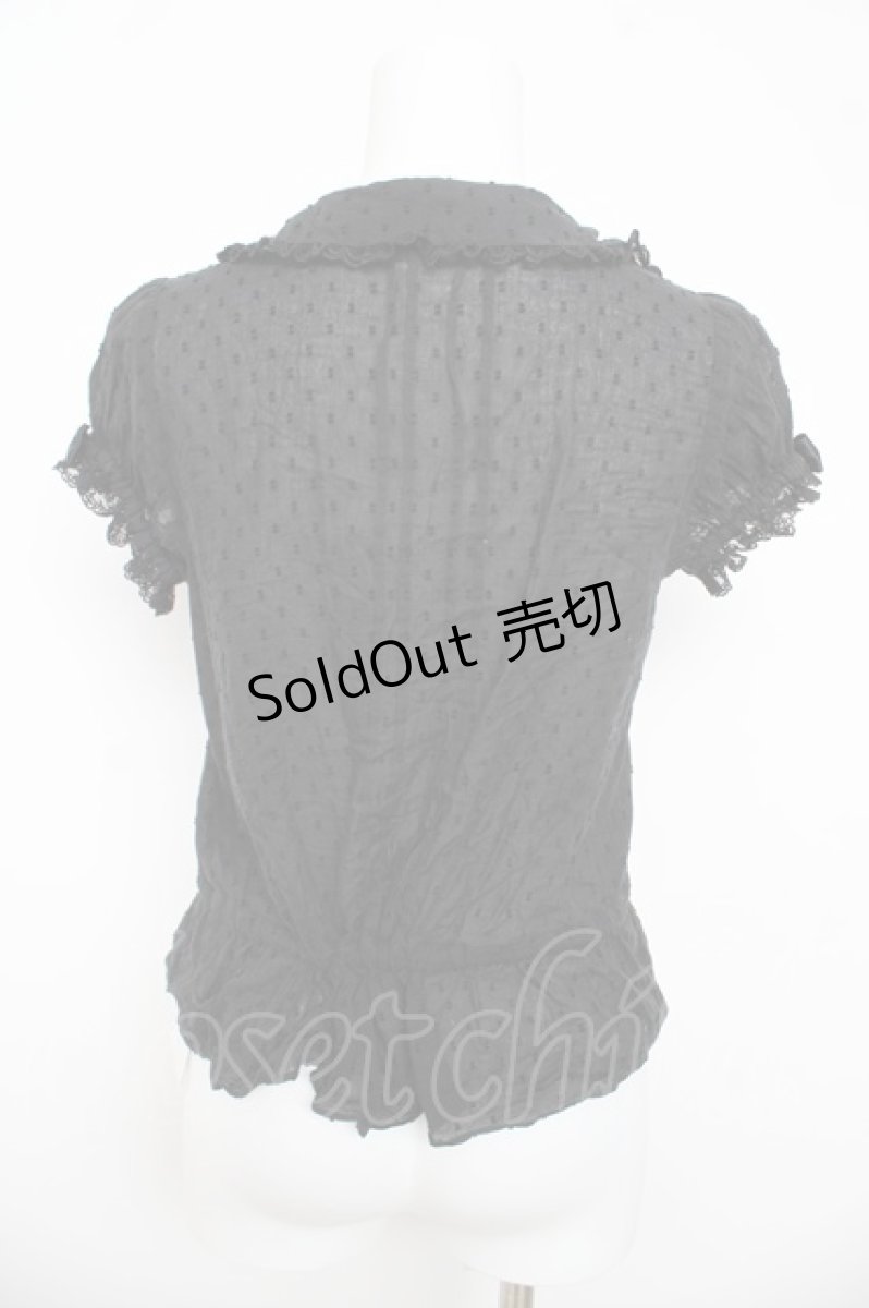 画像2: Angelic Pretty / フェアリーエアリーブラウス  黒 Y-26-03-13-001-AP-BL-SZ-ZY (2)