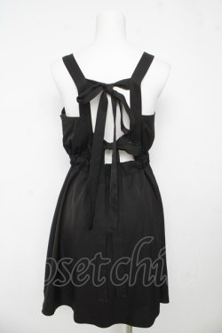 画像2: axes femme kawaii / バックリボンジャンパースカート M 黒 Y-26-03-13-088-AX-OP-SZ-ZY