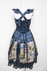 画像2: axes femme kawaii / ヘイメルアリスフレームワンピース M 紺 Y-26-03-13-089-AX-OP-SZ-ZY (2)