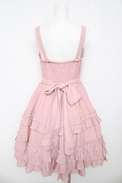 画像2: Chalmiere / レースアップフリルジャンスカ M ピンク Y-26-03-13-093-LO-OP-SZ-ZY