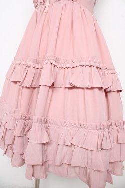 画像3: Chalmiere / レースアップフリルジャンスカ M ピンク Y-26-03-13-093-LO-OP-SZ-ZY