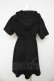 画像2: axes femme / カットアウトパーカーワンピース F 黒 Y-26-03-13-097-AX-OP-SZ-ZY (2)