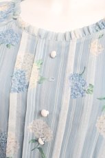 画像3: axes femme / 紫陽花シフォンワンピース M サックス Y-26-03-13-098-AX-OP-SZ-ZY (3)