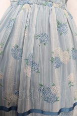 画像4: axes femme / 紫陽花シフォンワンピース M サックス Y-26-03-13-098-AX-OP-SZ-ZY (4)