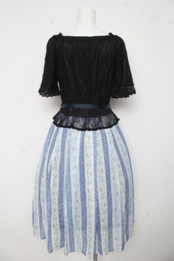 画像2: axes femme / ミュルーズドッキングワンピース M 紺 Y-26-03-13-100-AX-OP-SZ-ZY