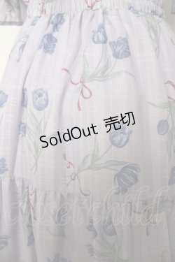 画像3: axes femme POETIQUE / チューリップブーケロングワンピース M ラベンダー Y-26-03-13-101-AX-OP-SZ-ZY