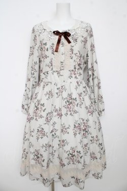 画像1: axes femme Red label / Red labelワンピース M 生成り Y-26-03-13-102-PU-OP-SZ-ZY