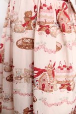 画像3: axes femme kawaii / お菓子の家柄ワンピース M 生成り Y-26-03-13-104-AX-BL-SZ-ZY (3)