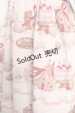 画像3: axes femme kawaii / お菓子の家柄ワンピース M 生成り Y-26-03-13-104-AX-BL-SZ-ZY