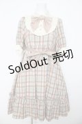 axes femme kawaii / チェック柄ワンピース M グリーン Y-26-03-13-105-AX-OP-SZ-ZY