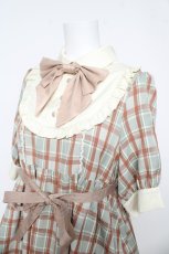 画像3: axes femme kawaii / チェック柄ワンピース M グリーン Y-26-03-13-105-AX-OP-SZ-ZY (3)